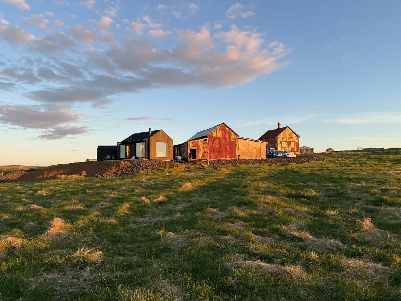 Hólmur Heilsa í kvöldsól